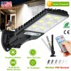 Solar Wall Light Outdoor 30 COB Beads PIR Motion Sensor Remote Control Wireless Lamps IP65 Waterproof Lighting For Garage Front Door Garden Pathway