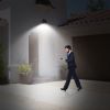 Solar Light 20 LEDs Outdoor PIR Motion Sensor Lights IP65 Waterproof 120° Sensing Wide Angle Lighting for Garage Front Door Garden Pathway